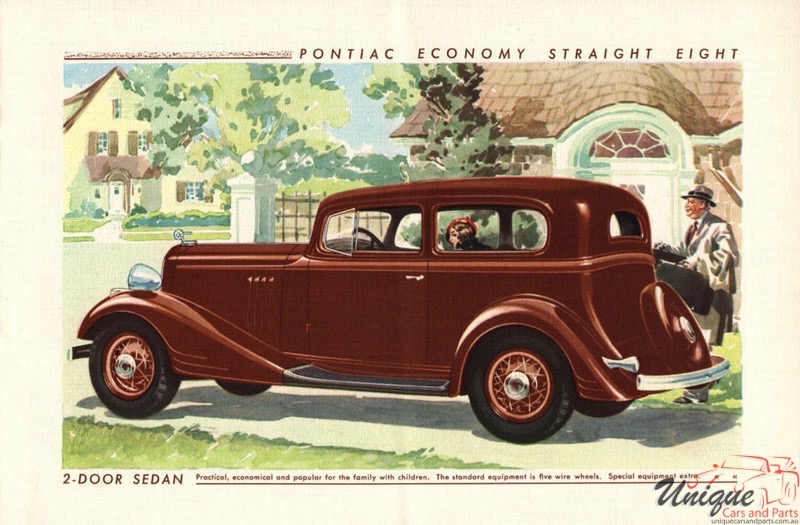 1933 Pontiac Brochure Page 2